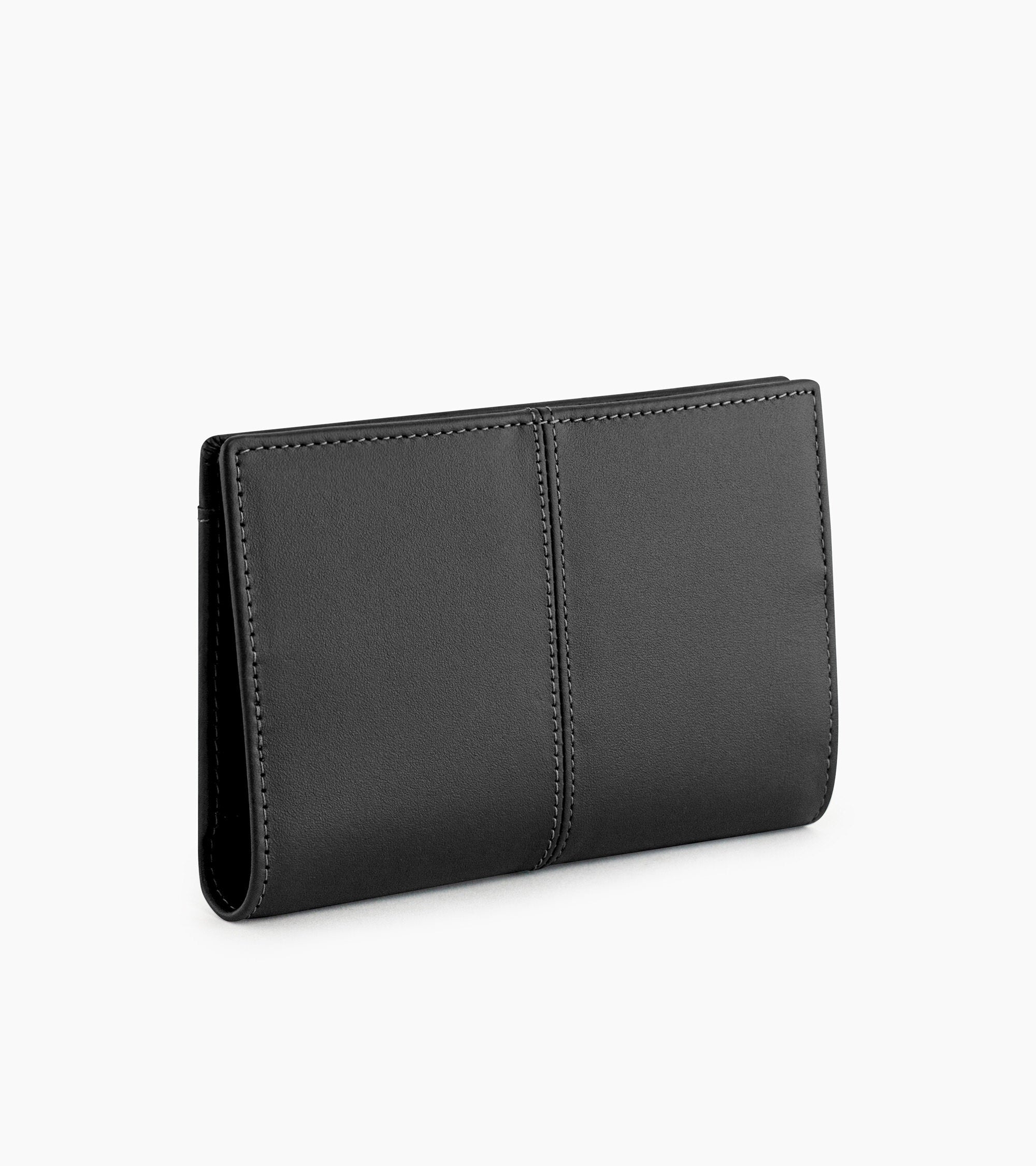 Funda de pasaporte Charlotte de piel lisa